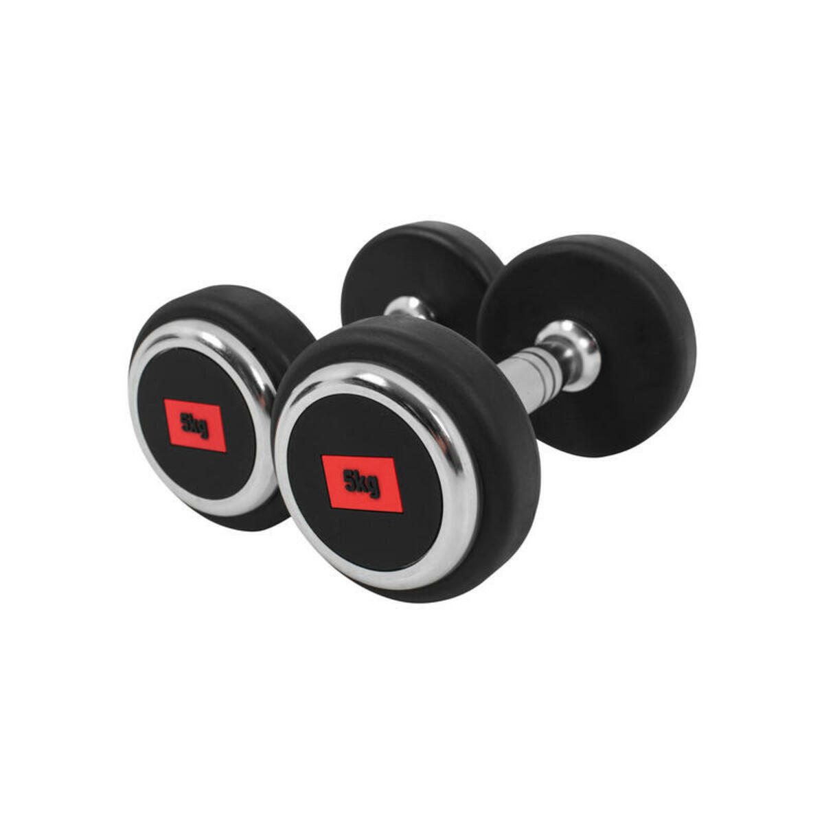 Bild 1 von GORILLA SPORTS Kurzhantel Profi Gummi 2,5-50 KG