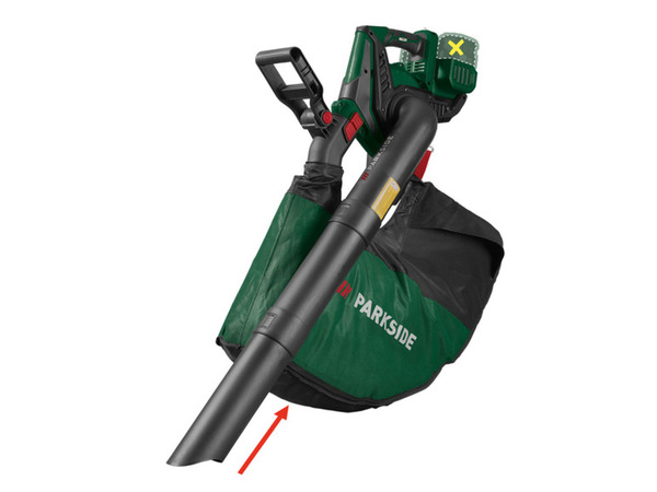 Bild 3 von PARKSIDE® 40 V Akku-Laubsauger / -Bläser »PLSA 40-Li C2«, Set mit 2 Akkus und Ladegerät