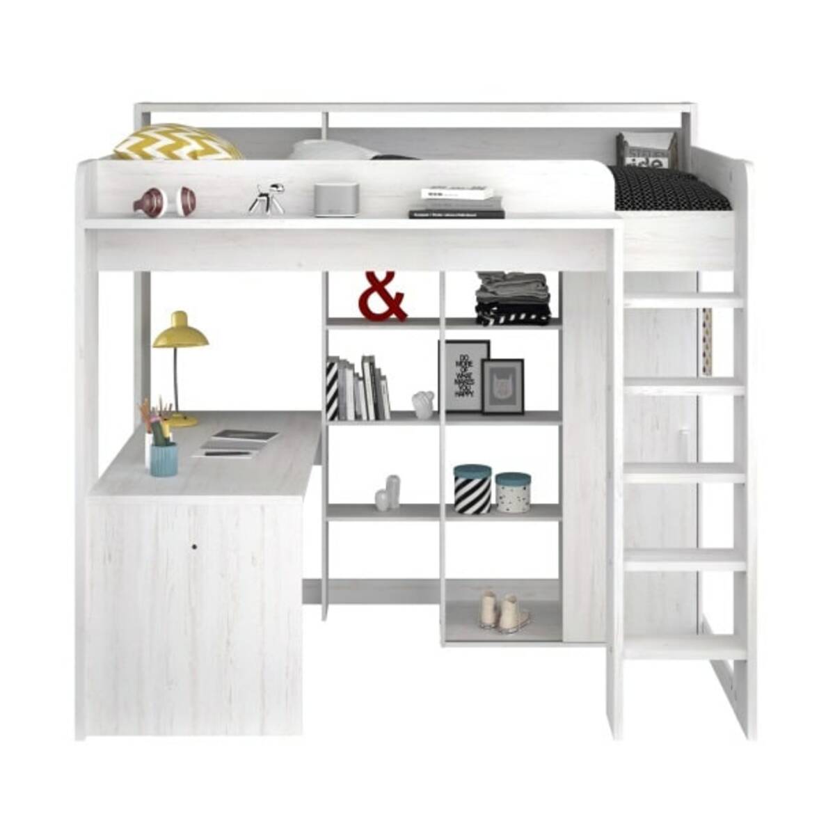 Bild 1 von Parisot Hochbett Higher 1 weiß