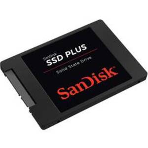 Interne SSD 6.35 cm (2.5 Zoll) 240 GB SanDisk Plus Retail
SDSSDA-240G-G26 SATA III