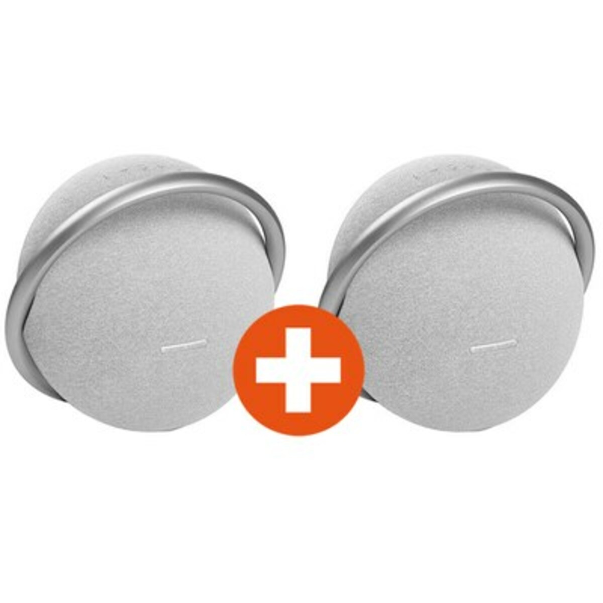 Bild 1 von 2x Harman/Kardon Onyx Studio 7 Bluetooth-Stereo Lautsprecher-Set grau