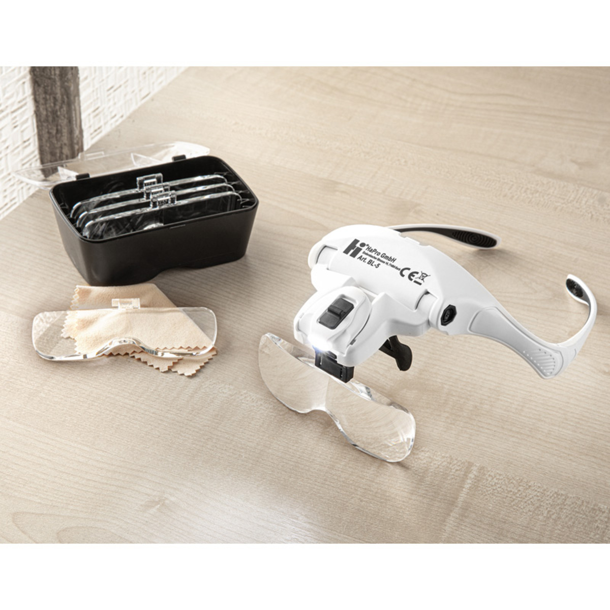 Bild 1 von Kraft Werkzeuge LED-Brillenlupe