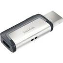 Bild 1 von USB-Zusatzspeicher Smartphone/Tablet SanDisk Ultra® DualDrive Silber 64
GB USB 3.0, USB-C™