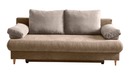 Bild 1 von Schlafsofa mit Bettkasten braun 201 x 93 cm - ARI