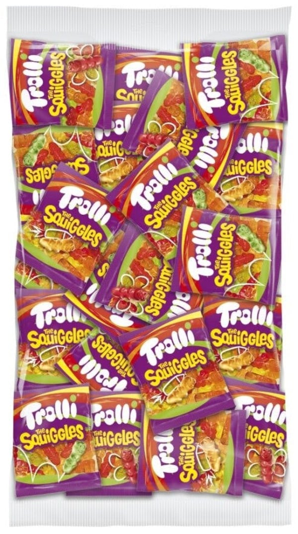 Bild 1 von Trolli The Squiggles Mini Beutel 100 Portionen x 10 g (1 kg)