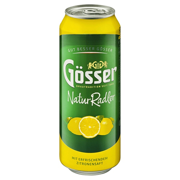 Bild 1 von GÖSSER Natur-Radler 0,5 l