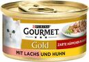 Bild 1 von Gourmet Gold Zarte Häppchen in Sauce mit Lachs & Huhn