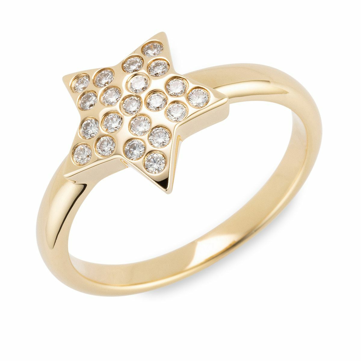 Bild 1 von DIAMOUR Ring 21 Brillanten zus. ca. 0,25ct Gold 585