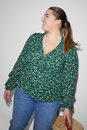 Bild 1 von C&A CLOCKHOUSE-Bluse-geblümt, Grün, Größe: 46