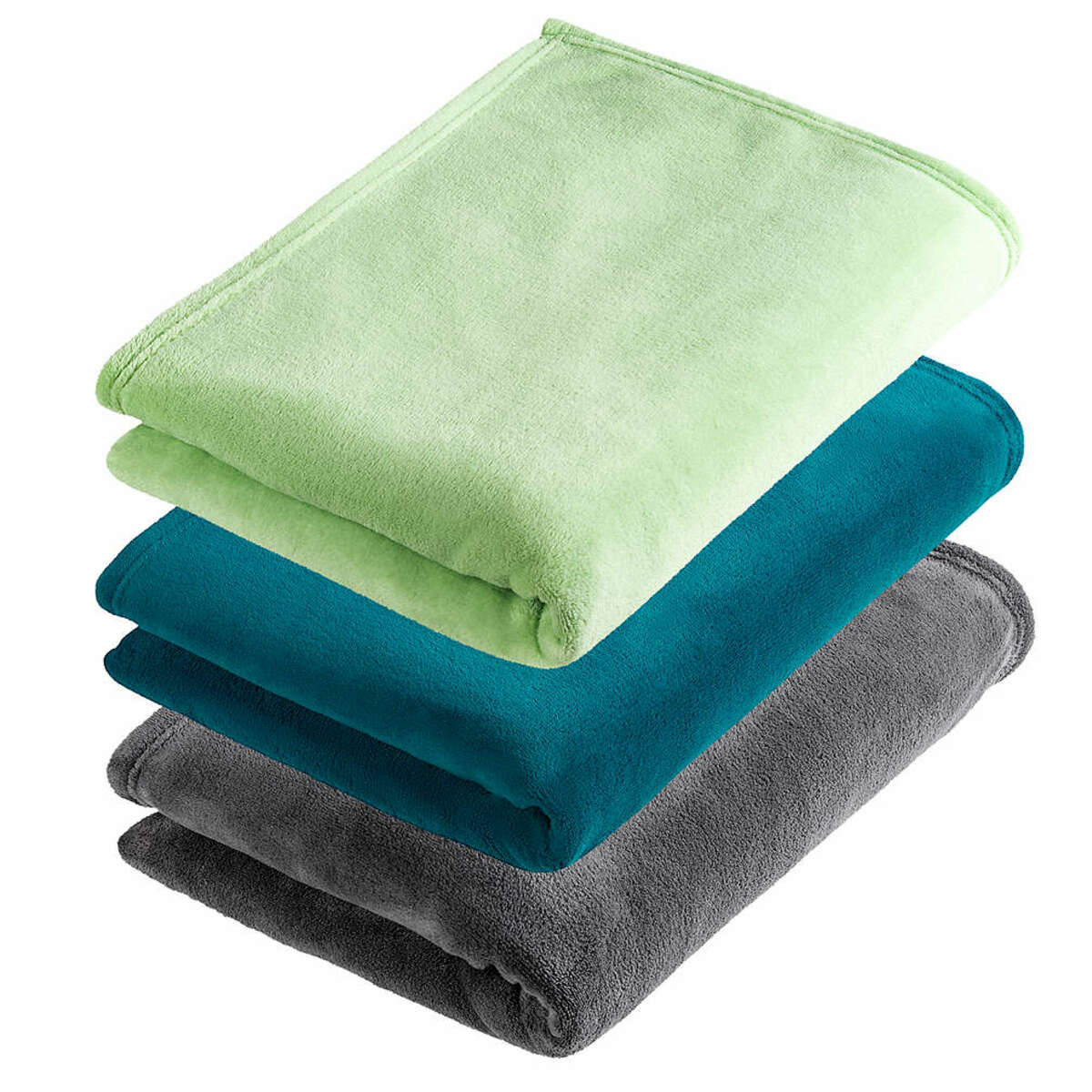 Bild 1 von LIV&BO® Mikrofaser-Kuscheldecke