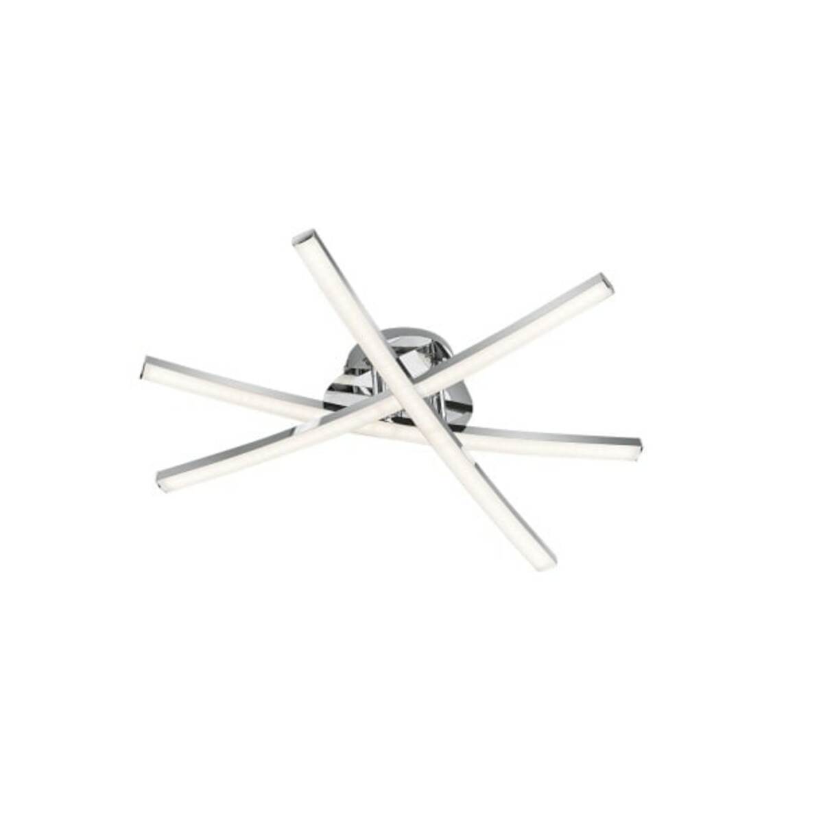 Bild 1 von LED Deckenlampe Capella chromfarbig 50cm 9cm Metall Kunststoff