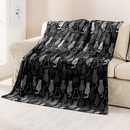 Bild 1 von Bella Casa Coral Fleece-Decke "Tiere"