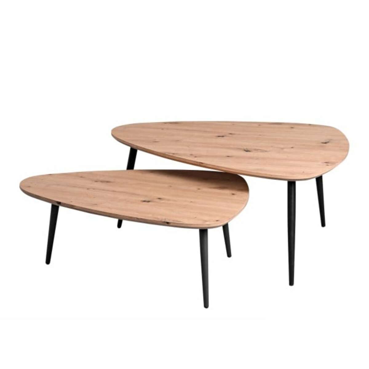 Bild 1 von Couchtisch-Set Luka Metall Artisaneiche