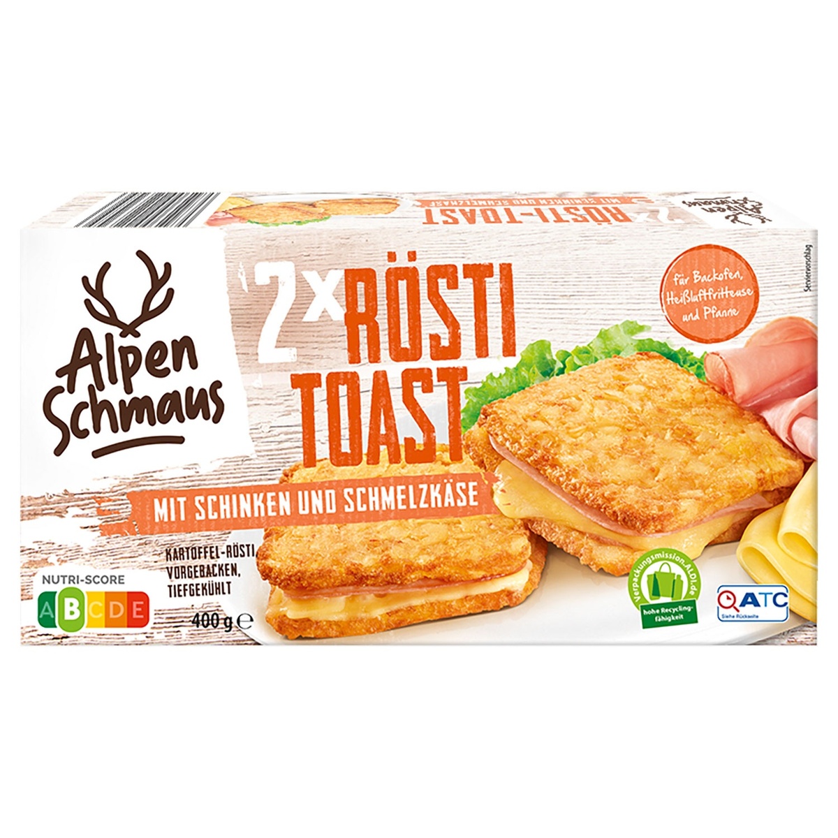 Bild 3 von ALPENSCHMAUS Rösti-Toast 400 g