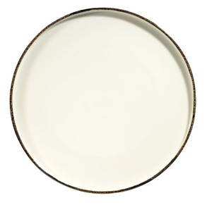 METRO Professional Teller flach Ateo, Porzellan, Ø 24 cm, beige
