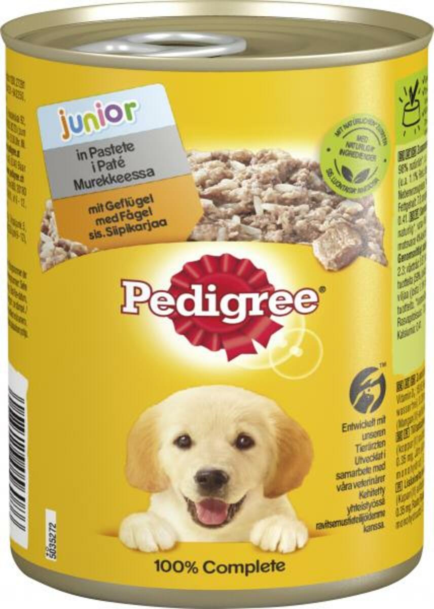 Bild 1 von Pedigree Junior mit Geflügel in Pastete