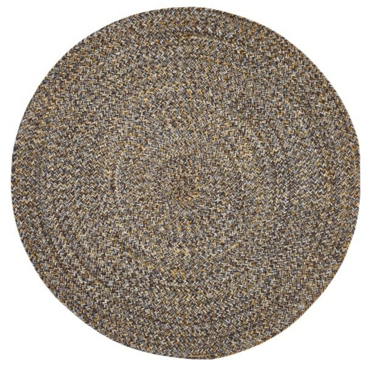 Bild 1 von Teppich Valberg Ø 80 cm Grau/Gelb