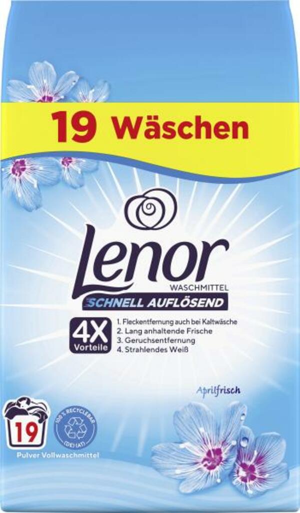 Bild 1 von Lenor Waschmittel Aprilfrisch