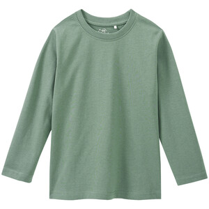 Kinder Langarmshirt im Basic-Look SALBEI