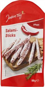 Jeden Tag Salami Sticks pikant