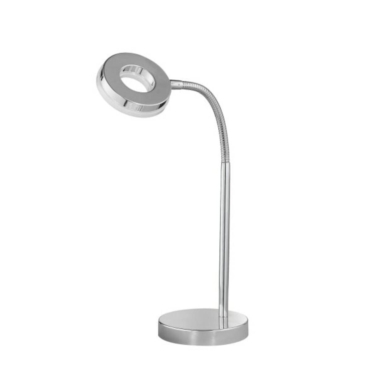 Bild 1 von LED Schreibtischlampe Rennes chromfarbig 11cm 32-40cm Metall verstellbar