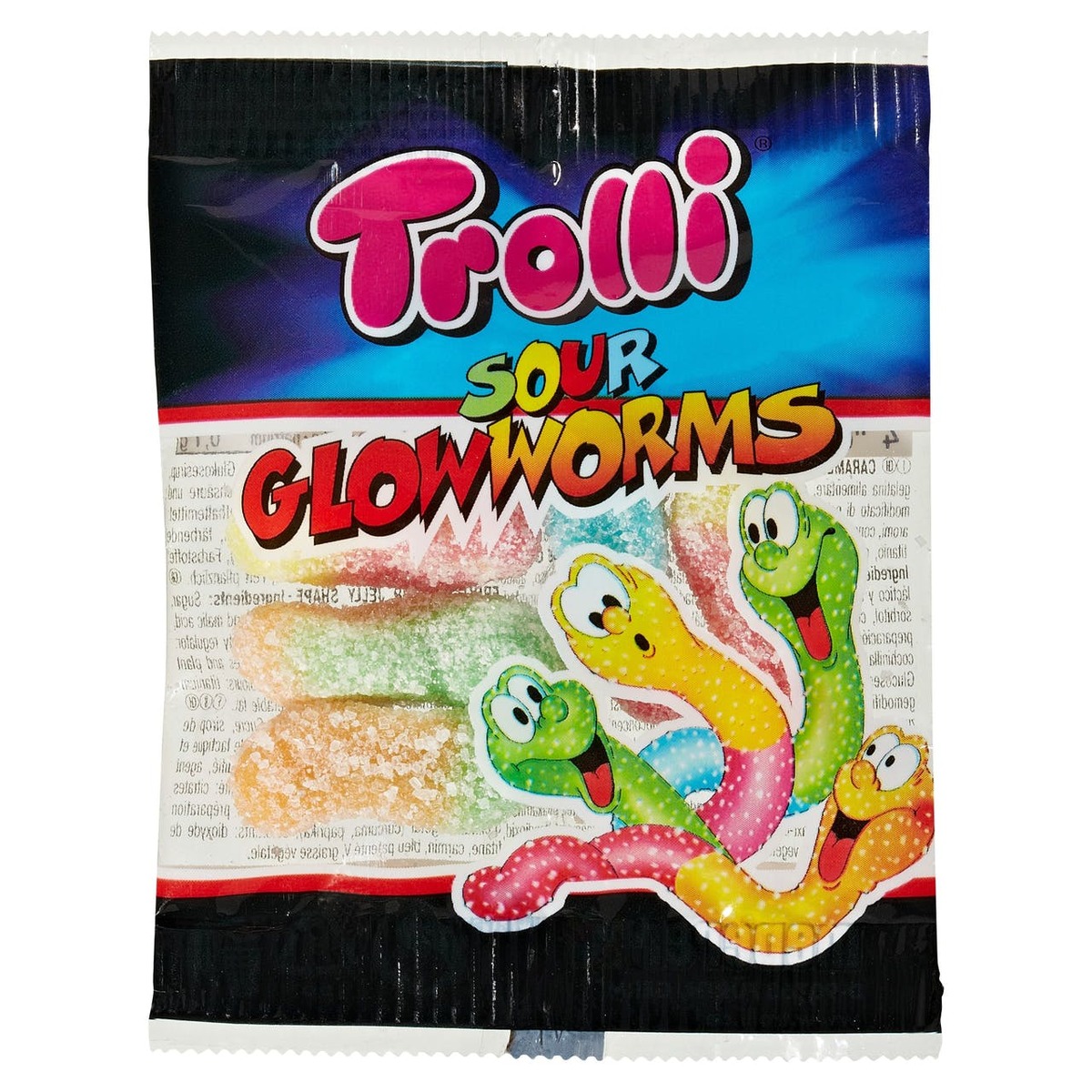 Bild 1 von Trolli Weingummi Saure Glühwürmchen 100 Portionen x 10 g (1kg)