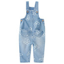 Bild 1 von Baby Latzhose mit Schmetterling-Allover BLAU