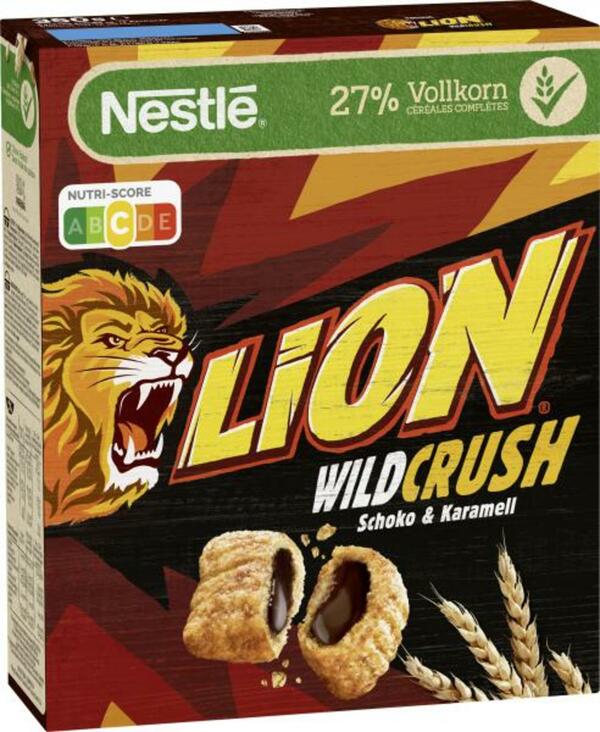Bild 1 von Nestlé Lion WildCrush Schoko & Karamell