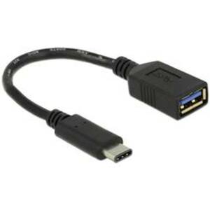 USB 3.0 Adapter [1x USB-C™ Stecker - 1x USB 3.0 Buchse A] Schwarz Delock