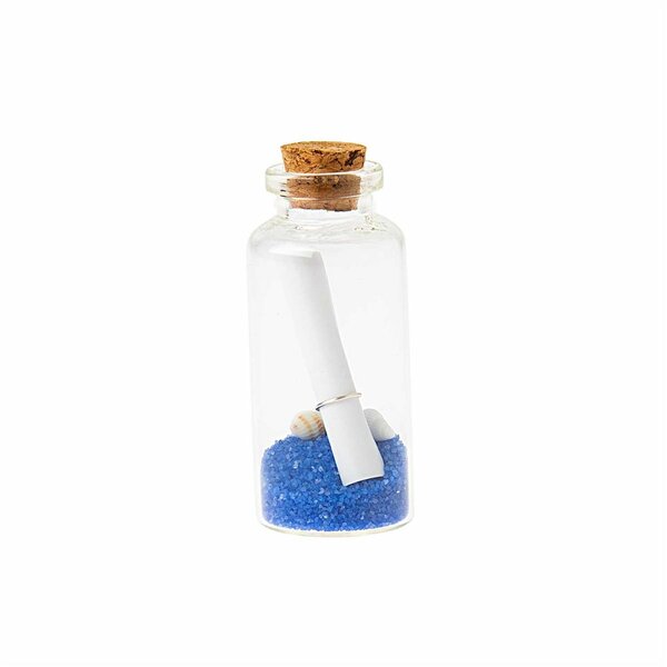 Bild 1 von Flaschenpost blau-weiß 6,5cm