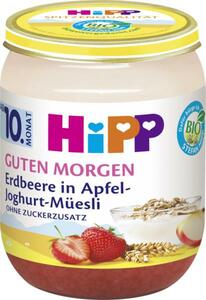Hipp Guten Morgen Erdbeere in Apfel-Joghurt-Müesli
