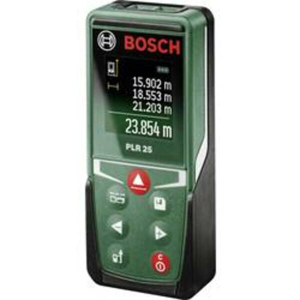 Bild 1 von Bosch PLR 25 Laser-Entfernungsmesser Messbereich (max.) 25 m Kalibriert
nach: Werksstandard