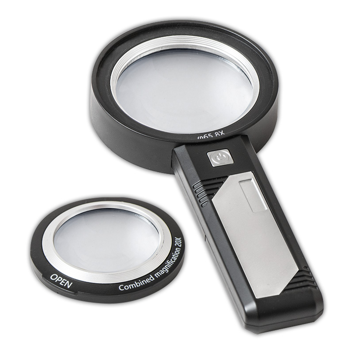 Bild 1 von Kraft Werkzeuge LED-Handlupe 2in1