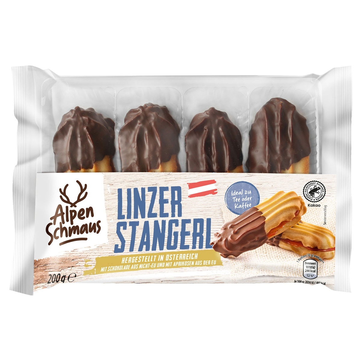 Bild 1 von ALPENSCHMAUS Mürbegebäck 200 g