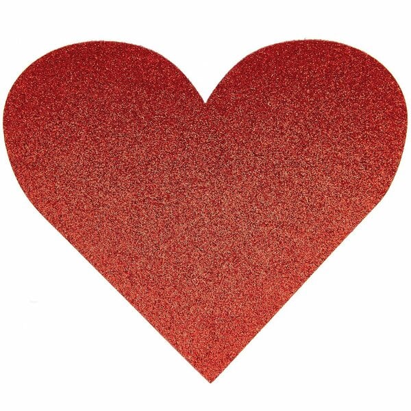 Bild 1 von Ohhh! Lovely! Filz Untersetzer Herzen rot 15x12,9cm 6 Stück