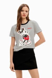 T-Shirt Streifen Micky Maus