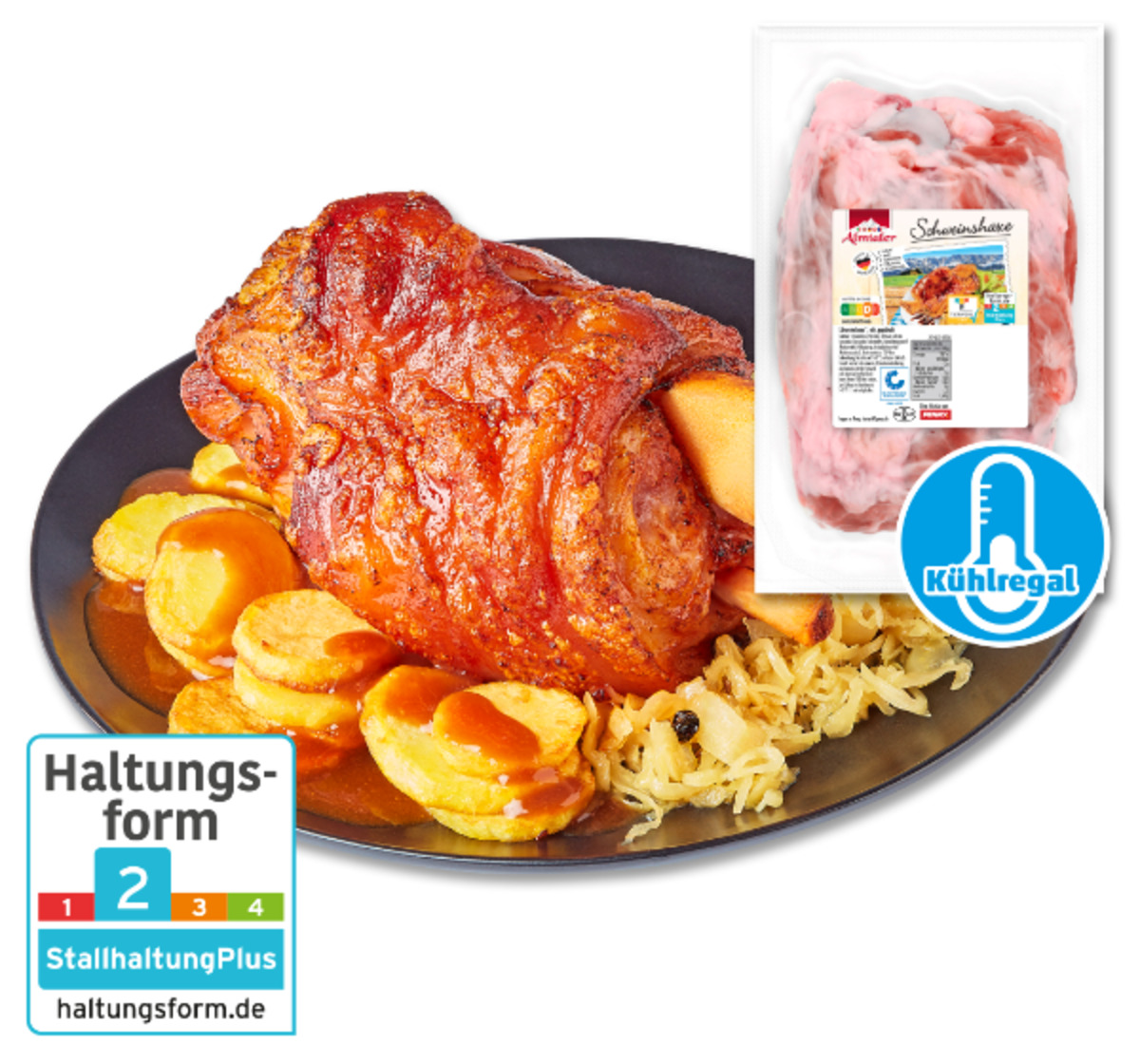 Bild 1 von ALMTALER Schweinshaxe*