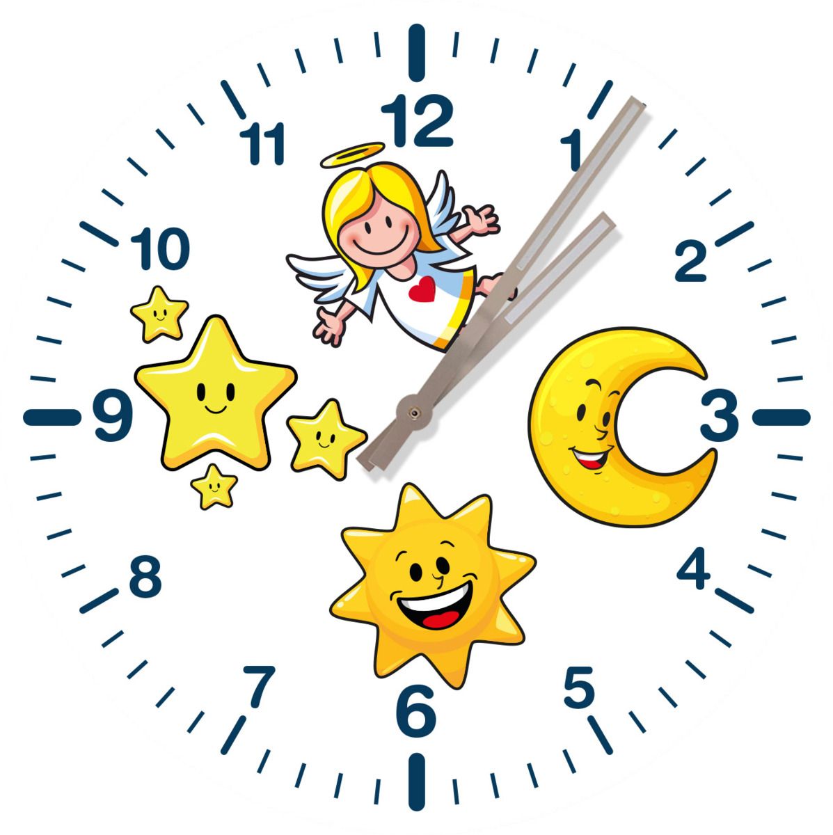 Bild 4 von Technoline CLUPY WT7160, weiß-gelb, 30 cm