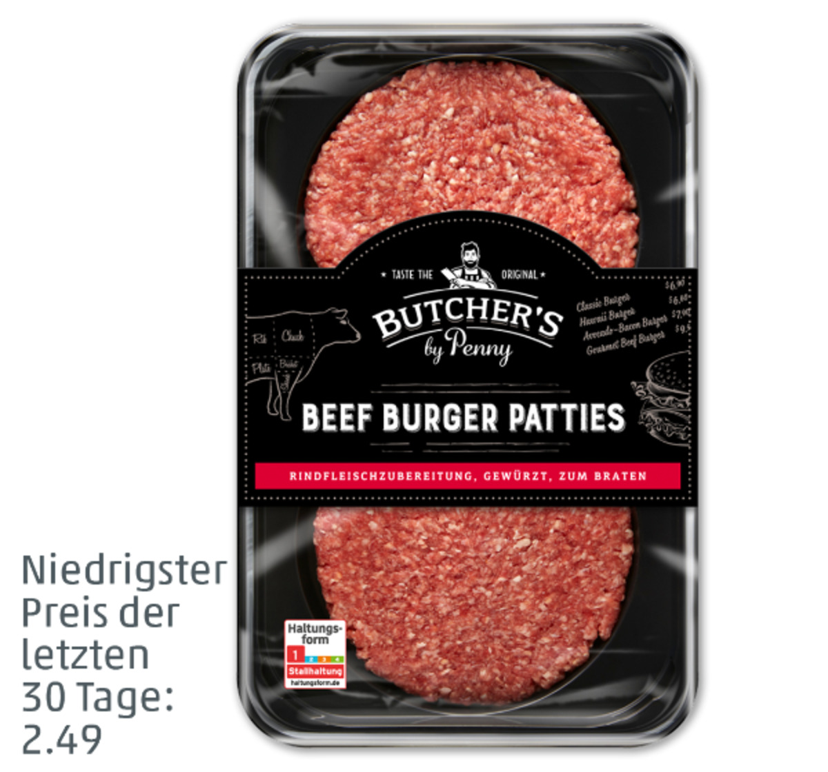 Bild 1 von BUTCHER’S Beef Burger Patties