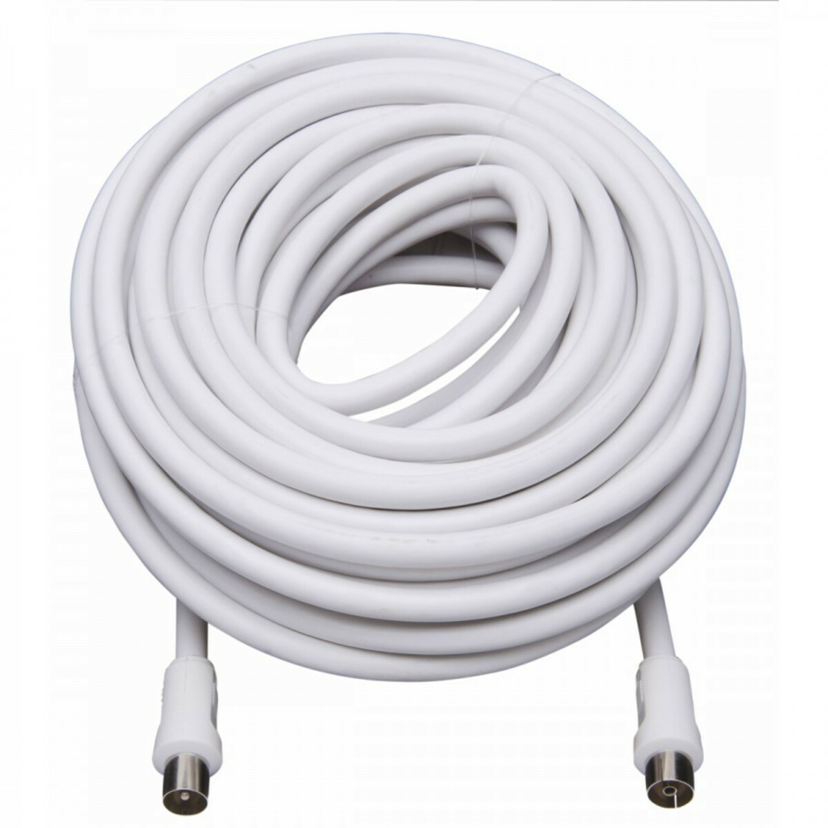 Bild 1 von Koaxial Gerätekabel RG6 10 m in Weiß