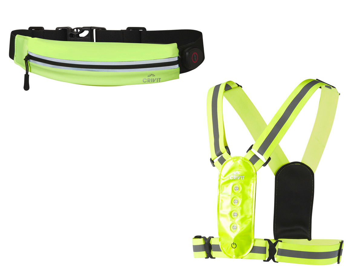 Bild 1 von CRIVIT LED Laufgürtel, mit reflektierenden Deko-Elementen