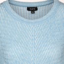 Bild 3 von Damen Strickpullover in Rippstruktur
                 
                                                        Blau