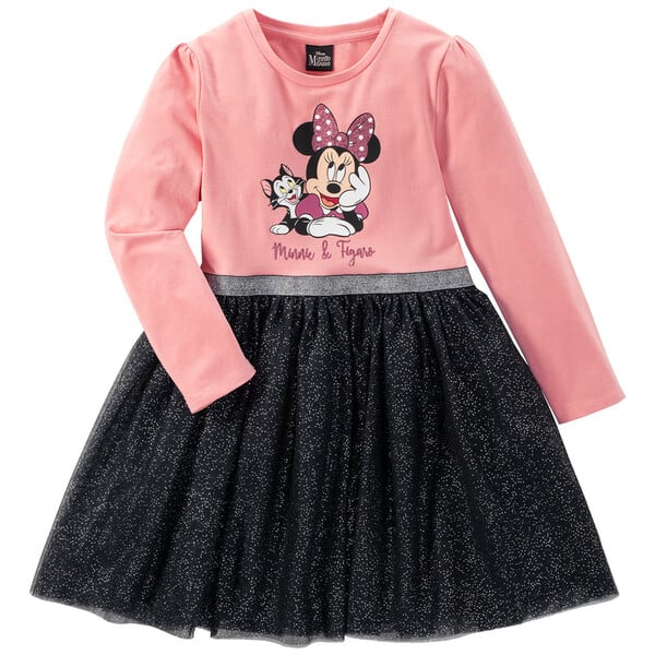 Bild 1 von Minnie Maus Kleid mit Tüllrock ROSA / DUNKELBLAU