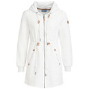 Bild 1 von Damen Sweatjacke mit Kapuze WEISS