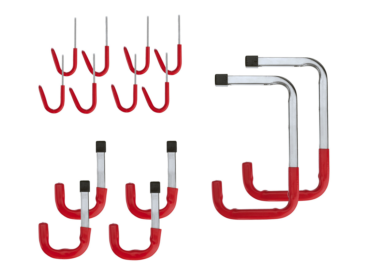 Bild 1 von PARKSIDE® Wandhaken-Set, gummiert