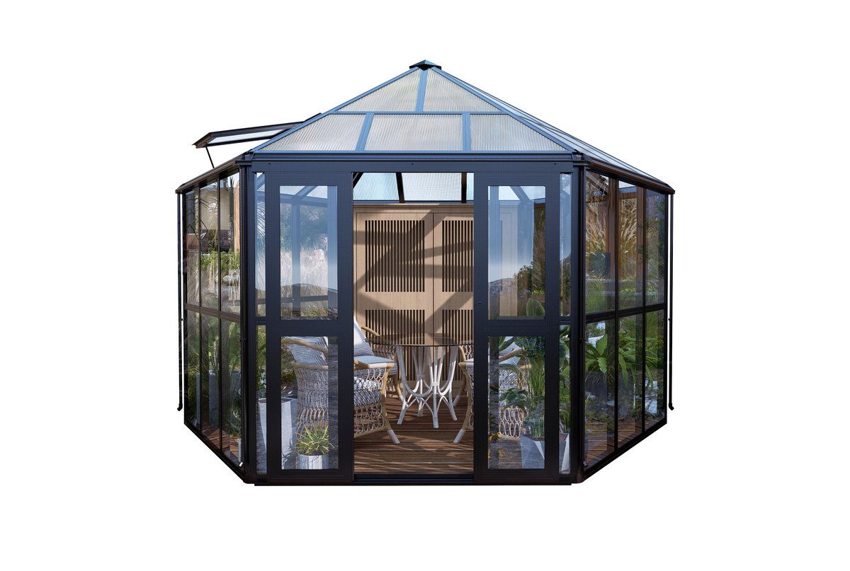 Bild 1 von HC Home & Living Wintergarten/Sommergarten haus, Gartenpavillon, ca. 390 x 343 x 290 cm