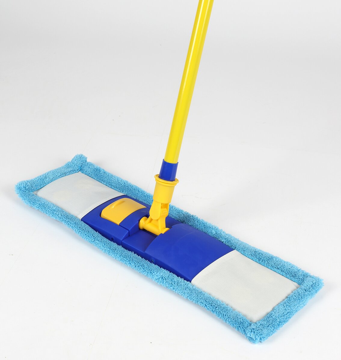 Bild 1 von Mikrofaser-Bodenreinigungs-Set Teleskopstiel und Klapphalter