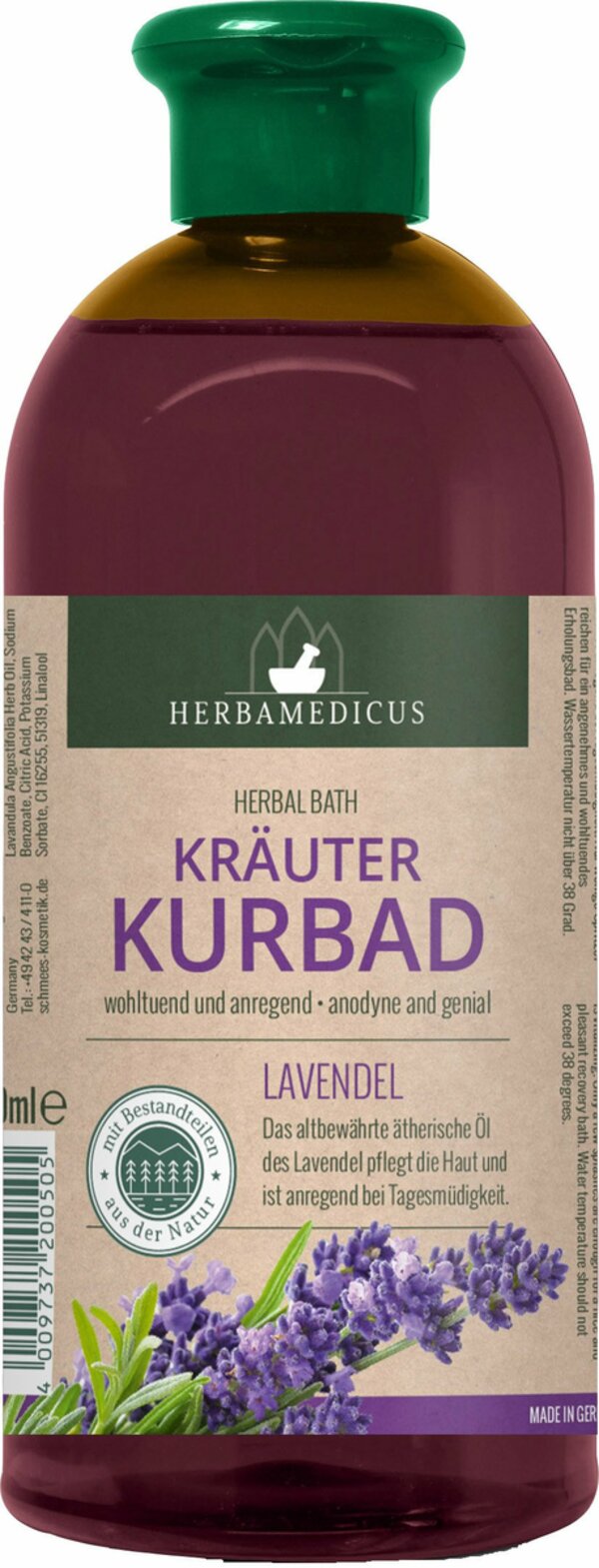 Bild 1 von Kräuterbad 'Lavendel' mit natürlichen ätherischen Ölen