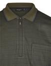 Bild 3 von Bexleys man - Tow-tone langarm Poloshirt mit Karo-Muster