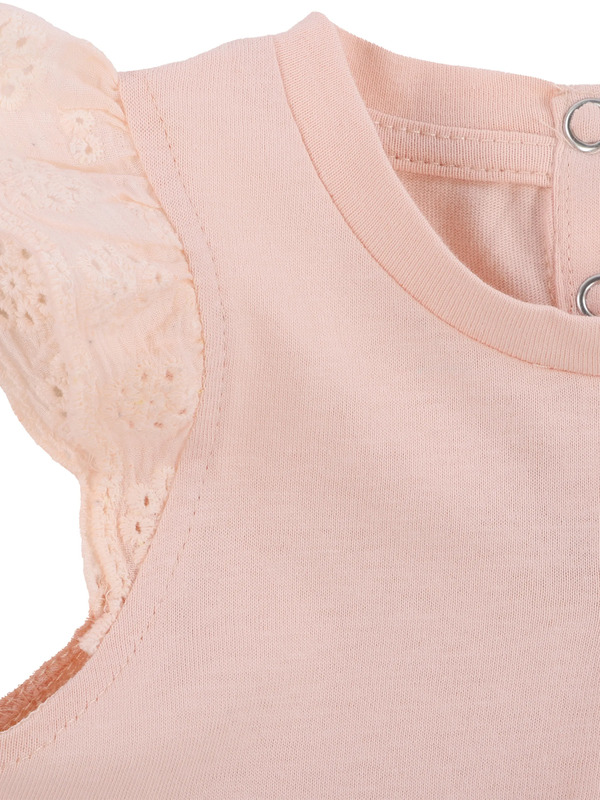 Bild 3 von Baby Mädchen 3er Set bestehend aus Shirt, Leggings und Haarband
                 
                                                        Rosa